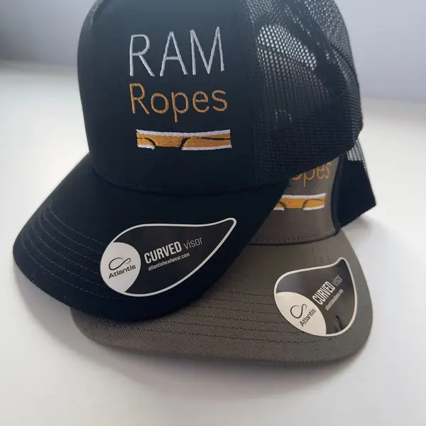 Bonés bordados para a RAM Ropes