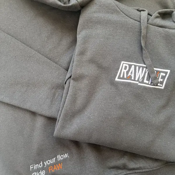 Hoodie bordado para a RAWLINE